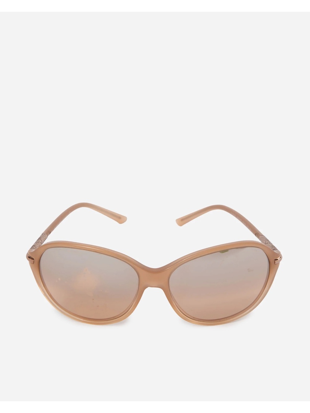 Burberry Beige Oval Sunglasses